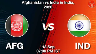 AFG vs IND 1st