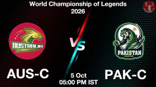 AUS-C vs PAK-C WCL