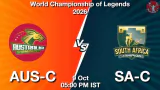 AUS-C vs SA-C WCL