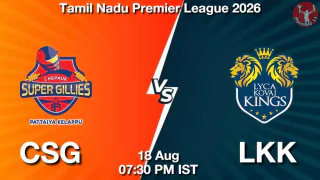 CSG vs LKK TNPL