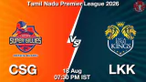 CSG vs LKK TNPL