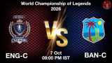 ENG-C vs WI-C WCL