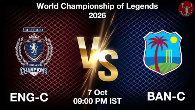 ENG-C vs WI-C WCL 2026 Match Preview,