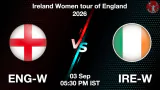ENG-W vs IRE-W 2nd