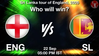 England vs Sri Lanka