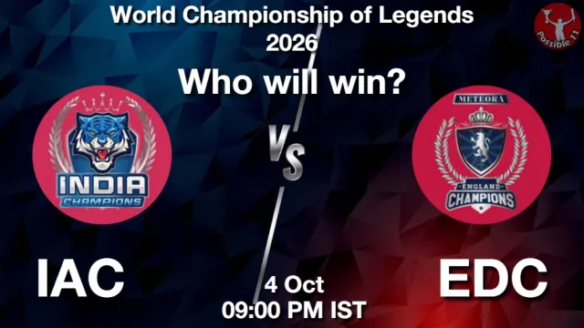 IND-C vs ENG-C Winning Prediction: Who Will