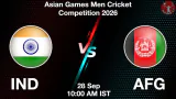 IND vs AFG Asian