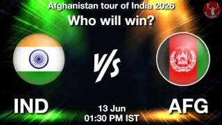 IND vs AFG Match Prediction, 1st