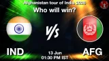 IND vs AFG Match