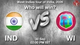 IND vs WI Match