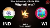 IND vs WI Prediction