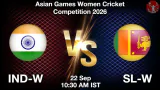 IND-W vs SL-W 2026,