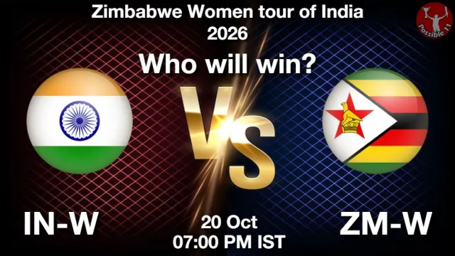 IND-W बनाम ZIM-W तीसरा T20I प्रेडिक्शन: आज