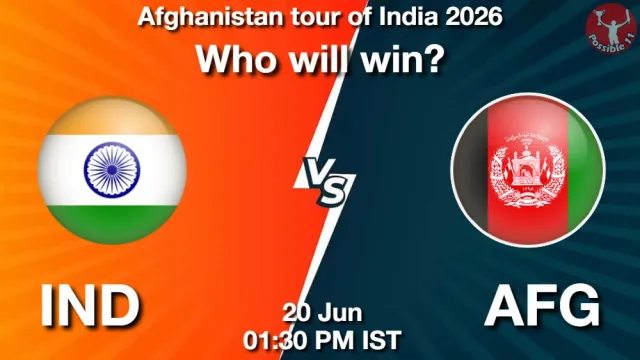 India vs Afghanistan Match Prediction, 3rd ODI: