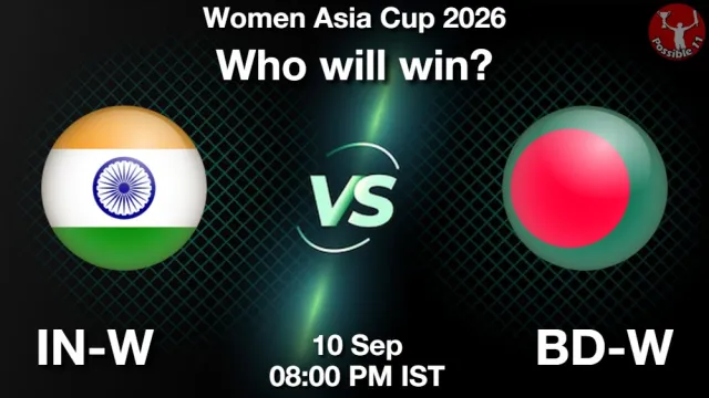 India Women vs Bangladesh Women Prediction: Who
