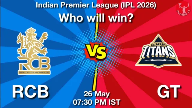IPL 2026: Qualifier 1, RCB vs GT