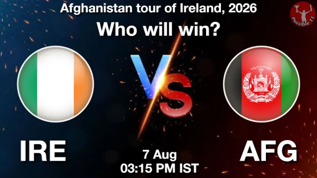 IRE vs AFG 2nd ODI Match Prediction: