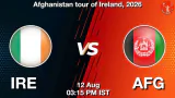 IRE vs AFG 4th