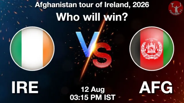 IRE vs AFG 4th ODI Match Prediction: