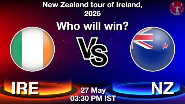 IRE vs NZ 1st Test, Match Prediction: