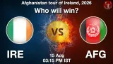 Ireland vs Afghanistan 5th