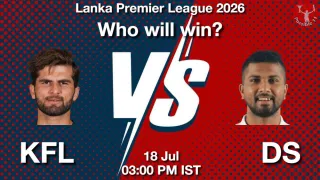 Will KFL (Kandy Falcons) win?