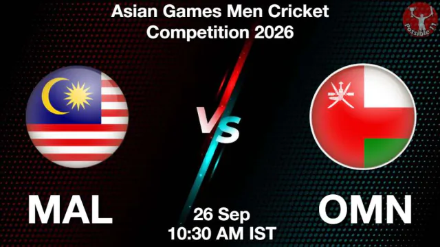 MAL vs ON Asian Games 2026 मैच