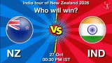 NZ vs IND 3rd