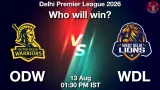 ODW vs WDL Match