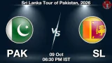 PAK vs SL 1st