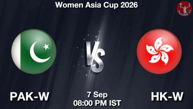 PAK-W vs HK-W 2026, Match Preview, Head