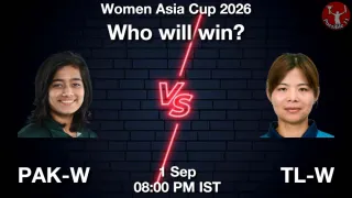 Will PAK-W (Pakistan Women) win?