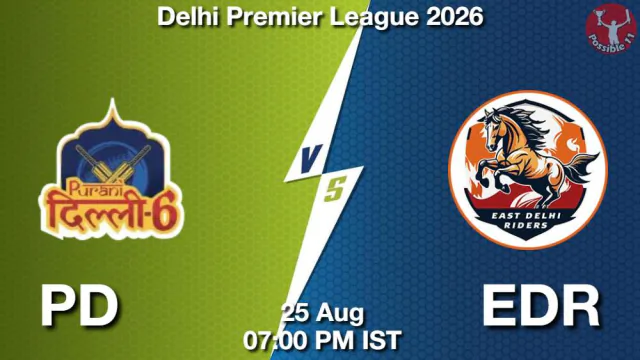 PD vs EDR DPL 2026 Match Preview,