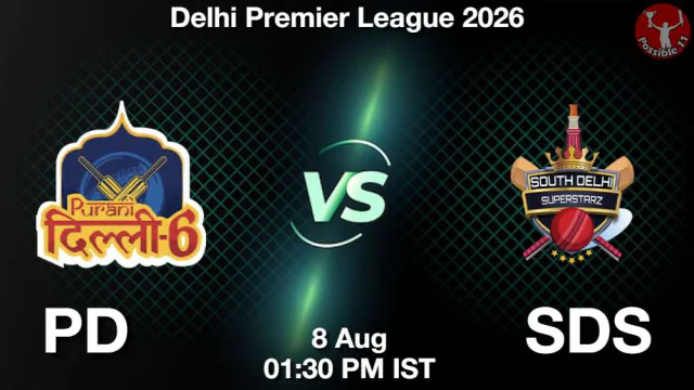 PD vs SDS DPL 2026 Match Preview,