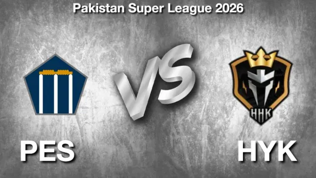 PSL 2026 Final: PES vs HYK Match