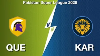 PSL 2026: QUE vs KAR मैच