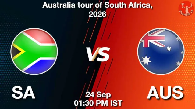 SA vs AUS 1st ODI 2026 Match