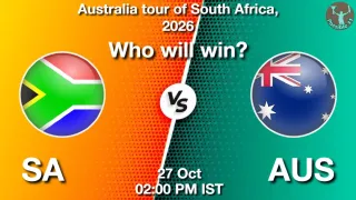 SA vs AUS 3rd