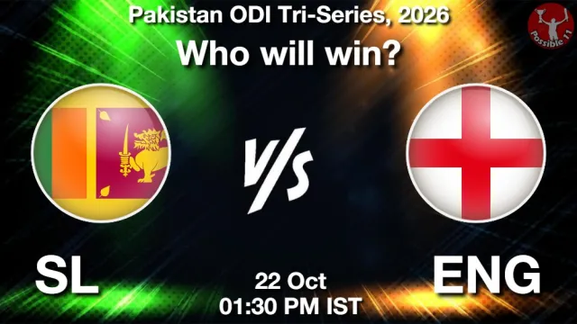 SL vs ENG 3rd Match, ODI Tri-Series