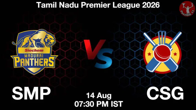 SMP vs CSG TNPL 2026 Match Preview,