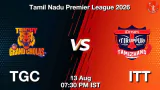 TGC vs ITT TNPL