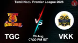 TGC vs VKK TNPL
