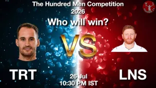 Will TRT (Trent Rockets) win?