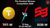 TRT-W vs SOB-W 2026