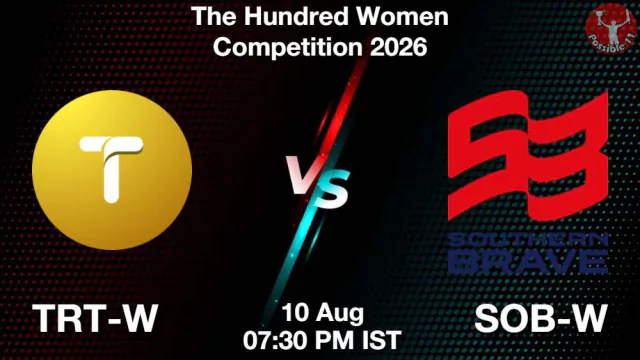 TRT-W बनाम SOB-W 2026 मैच प्रीव्यू, हेड