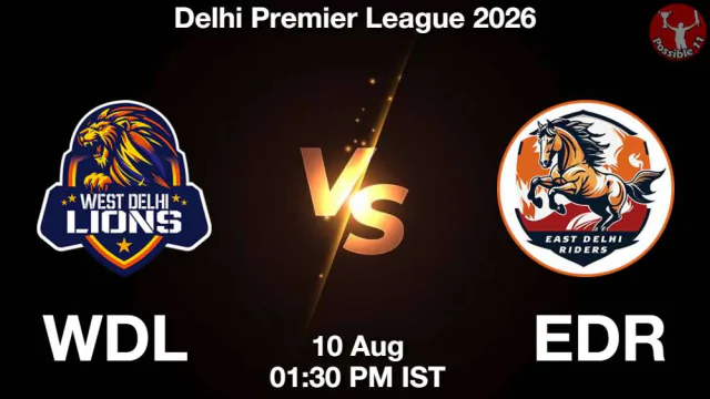 WDL vs EDR DPL 2026 Match Preview,