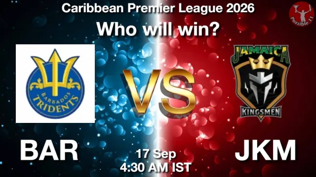 Who Will Win BAR vs JKM? CPL