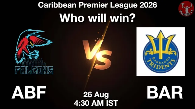 Who Will Win Today CPL Match? ABF