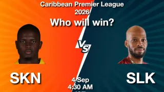 Will SKN (St Kitts and Nevis Patriots) win?