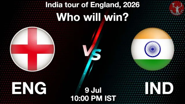 Who will win Today ENG vs IND